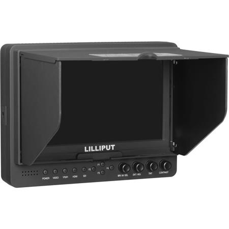 Lilliput 665/S 7 HD Camera Field Top Monitor Peaking YPbPr,HDMI SDI Input/ouput 