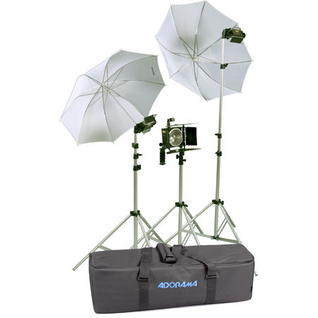 Lowel LLABK Adorama 3 Light Tota Omni Basic Kit