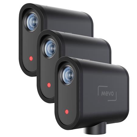 3-Pack Logitech Mevo Start All-In-One Full HD Live Streaming Camera