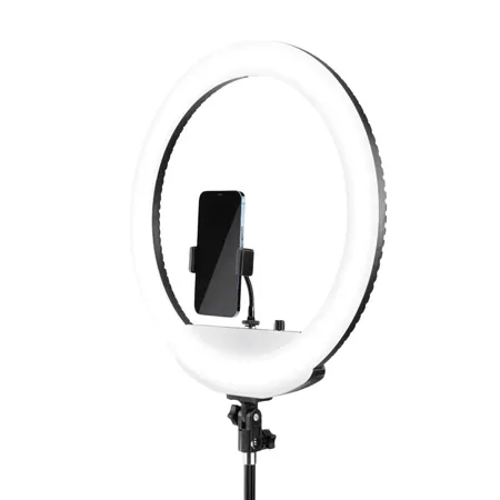 Lume Cube 18" Portable Bi-Color LED Ring Light with Stand (without Battery)