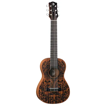 【美品】LUNA UKE TRIBAL6 ルナ ミニギター アメリカ Luna Uke Tribal Mahogany Acoustic Ukulele, Rosewood