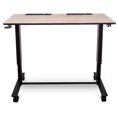 Luxor Two Student Standing Desk With Crank Handle 2 C W Standing Desk With Crank Handle