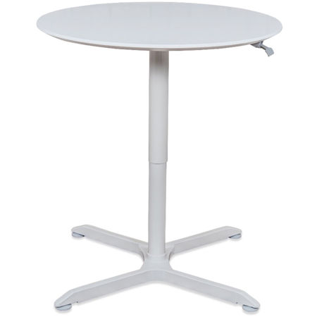 Luxor 32 Pneumatic Height Adjustable Round Cafe Table Lx Pnadj 32rd