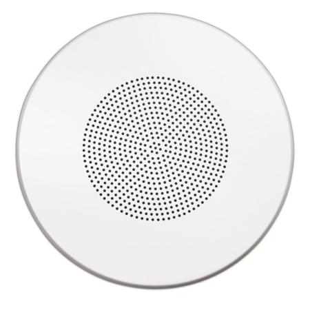 Lowell Manufacturing Wb 8t Round Steel Torsion Mount Grille For 8 Speaker 12 88 Diameter White