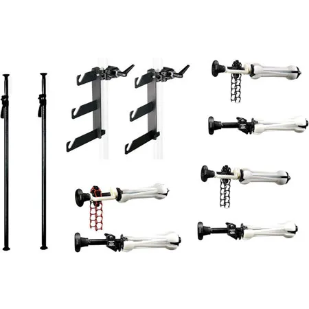 Manfrotto AutoPole +クランプ　2本セット Amazon.com : Manfrotto 432-3,7 Single Deluxe Autopole 2 Extends