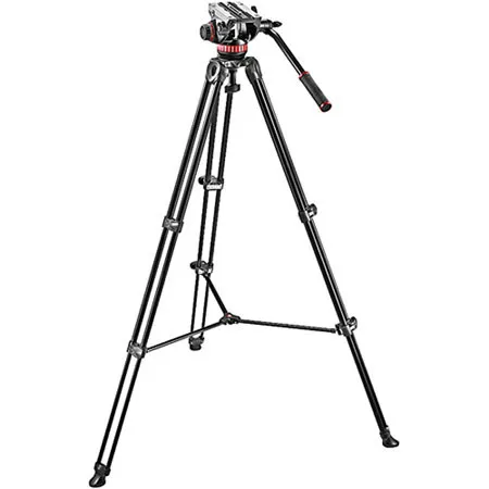 美品 Manfrotto MVH502A 546GB-1 ビデオキットツインGS