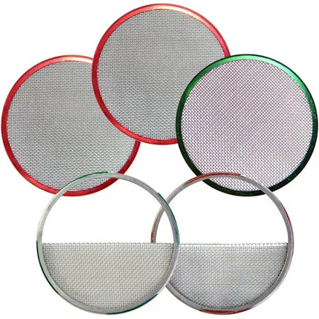 Matthews 6-5/8" Stainless Steel Wire Diffusion Scrim, Set of 5