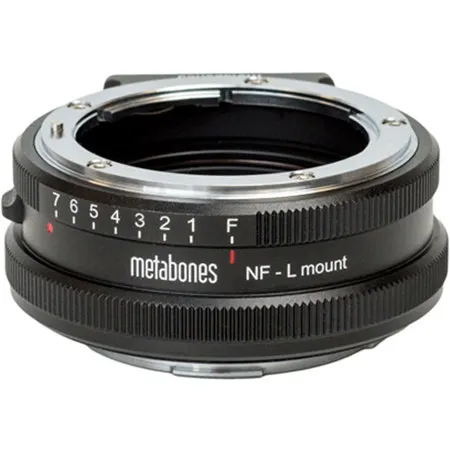 Metabones Nikon G Lens to L Mount Adapter, Matte Black MB_NFG-L-BM1