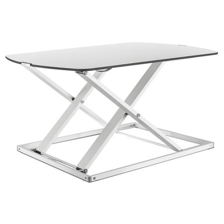 Mount It Height Adjustable Sit Stand Desk Converter 22 Lbs