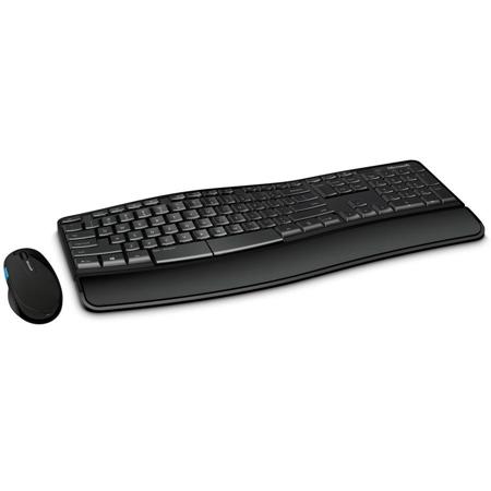 Microsoft Sculpt Comfort Desktop Wireless Keyboard and Mouse Combo, Black L3V-00001