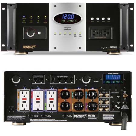 Monster Power Pro 900 Rack Mount Power Conditioner Black Reverb