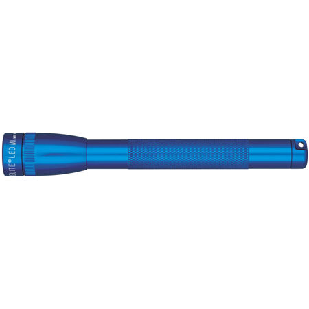Blue Maglite Mini Incandescent 2-Cell AAA Flashlight in Presentation Box