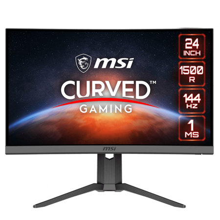 Msi Optix G24c6p 23 8 16 9 Fhd 144hz Va Led Gaming Monitor With Amd Freesync Optixg24c6p