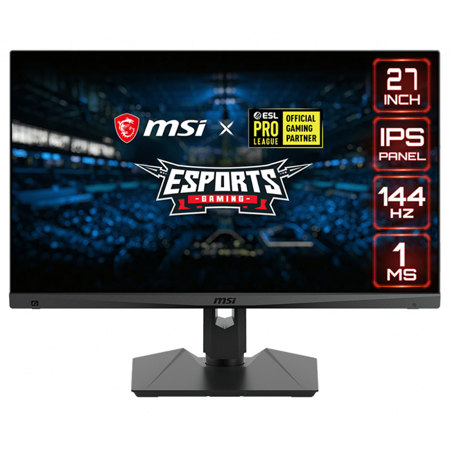 Msi Optix Mag274r 27 Fhd 144hz Ips Hdr Ready Led Gaming Monitor With Freesync Optixmag274r
