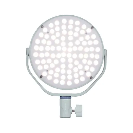 Nanlite miro 30C 30W Bi-Color LED Round Panel Light, Mint Blue