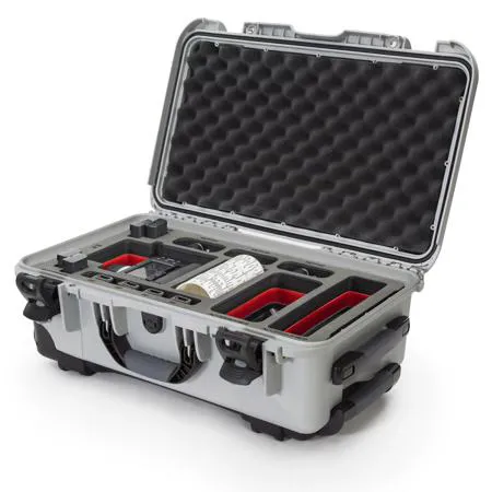 Nanuk 935 Wheeled Waterproof Case w/Foam Insert for ARRI Hi-5, Silver, Open Box