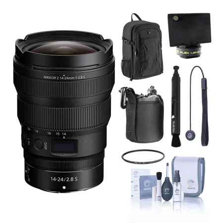 Nikon NIKKOR Z 14-24mm f/2.8 S Lens, Bundle with Included Value