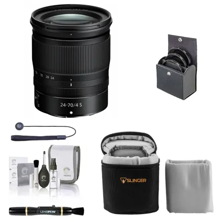 Nikon NIKKOR Z 24-70mm f/4 S Lens with Essentials Kit 20072 EK