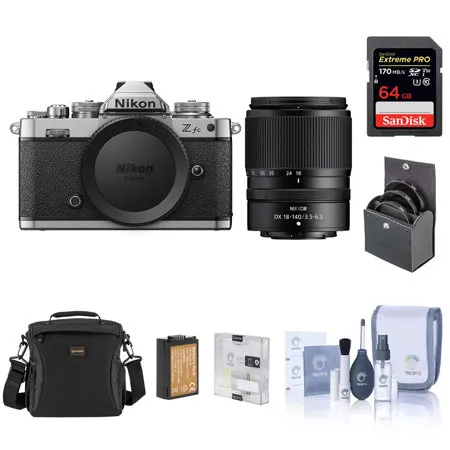 Nikon Z fc Mirrorless Camera with 18-140mm Lens, Bundle with