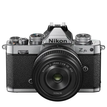 Nikon Z fc DX-Format Mirrorless Camera with NIKKOR Z 28mm f/2.8