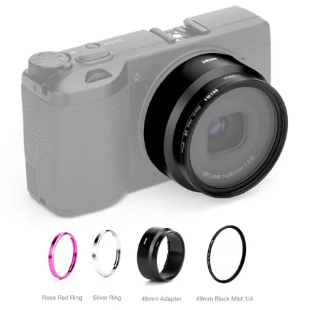 NiSi Black Mist Filter Kit for Ricoh GR3x NISI-RGR3X-BLKMIST - Adorama