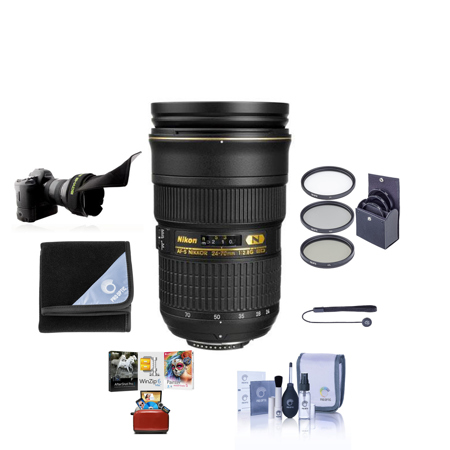 Nikon 24 70mm F 2 8g Ed If Af S Nikkor Lens Nikon Usa Waranty W Free Mac Acc Kit 2164 Am