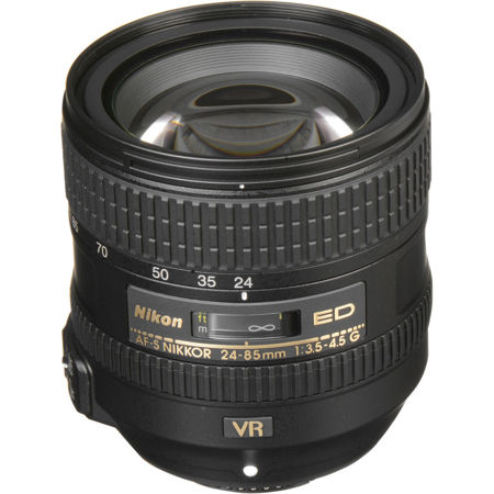 Nikon 24-85mm f/3.5-4.5G ED AF-S NIKKOR VR Lens 2204 - Adorama