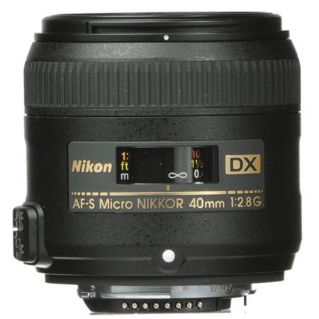 Nikon 40mm f/2.8G AF-S DX Micro NIKKOR Lens - USA Warranty 2200