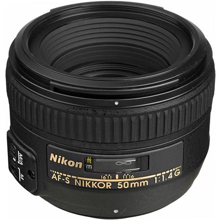 Nikon 50mm f/1.4G AF-S NIKKOR Lens