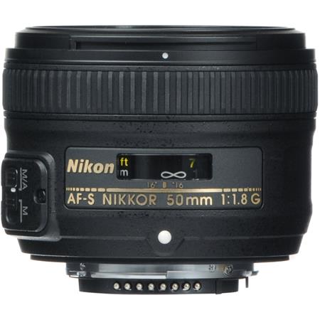 Nikon 50mm f/1.8G AF-S NIKKOR Lens - U.S.A. Warranty