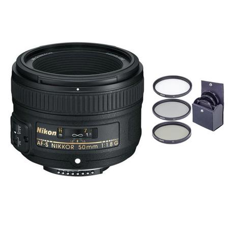 Nikon 50mm F 1 8g Af S Nikkor Lens Usa Warranty Free 58mm Filter Kit 2199 Kv