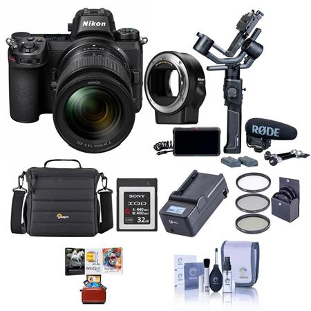 identification fusion teenager Nikon Z 6 FX-Format Mirrorless Camera Filmmaker's Kit W/Free Mac Accesory  Bundle 13545 AM