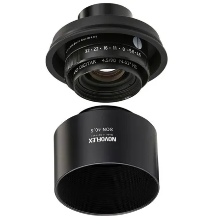 Soufflet Novoflex Monture Exakta + Objectif Schneider Xenar 105mm F/4.5 - Occasion