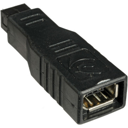 1394A NewerTech 2 9-Pin FireWire 800 Adapter to 6-Pin FireWire 400 1394B 1394A NewerTech 2 9-Pin FireWire 800 Adapter to 6-Pin FireWire 400 1394B