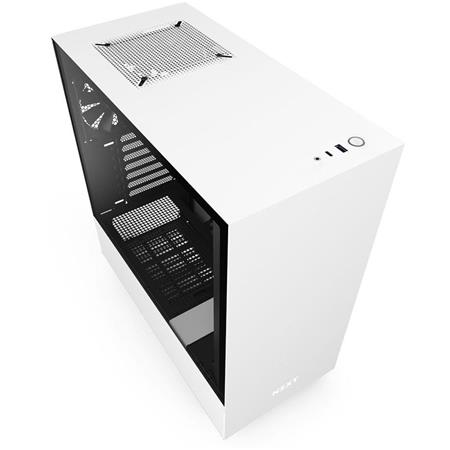 CA-H510B-W1 White/Black & Seagate BarraCuda 2TB Internal Hard Drive HDD 3.5 Inch SATA 6Gb/s 7200 RPM 256MB Cache 3.5 Frustration Free Packaging NZXT H510 Compact ATX Mid-Tower PC Gaming Case 