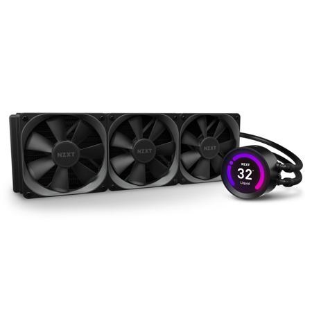 nzxt kraken z73 liquid cooler with lcd display pricelist