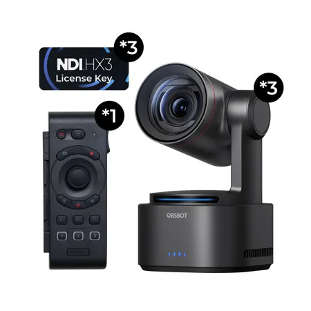 OBSBOT Tail 2 4K Ultra HD NDI/HDMI/USB AI Live-Streaming PTZR