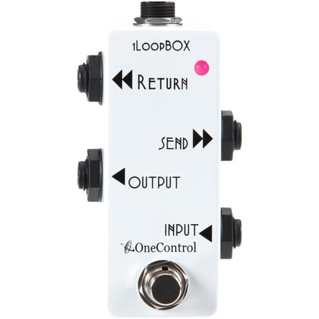 One Control 1-Loop Box Passive Switchable Loop Pedal with True 