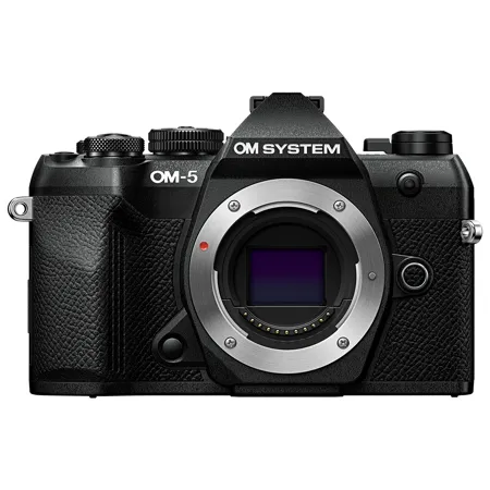 OM SYSTEM OM-5 Mark II Mirrorless Camera, Black V210070BU000