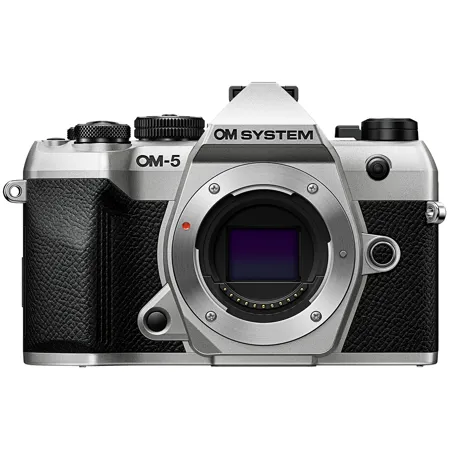 OM SYSTEM OM-5 Mark II Mirrorless Camera, Silver V210070SU000
