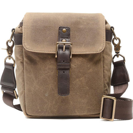 Ona Bond Street Waxed Canvas Camera Bag Field Tan Ona Bond Street Camera Bag Picture 1 Regular