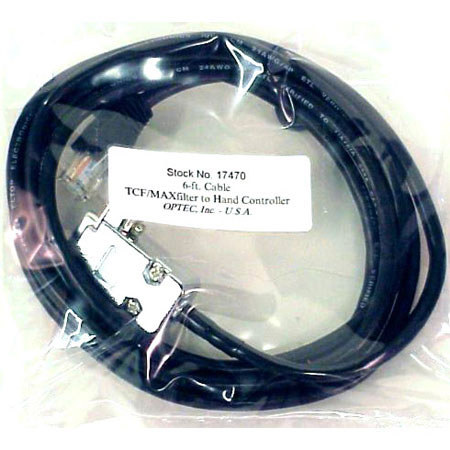 Optec 17470 6ft Control Cable RJ-45 to DB-9