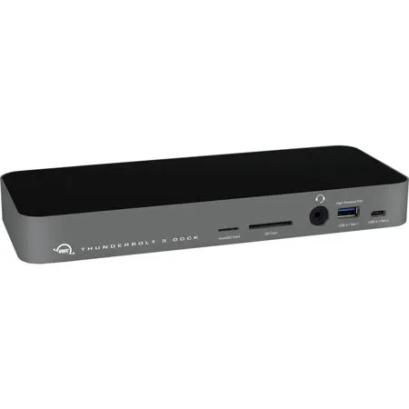 その他 OWC Thunderbolt 3 Dock OWC 14 Port Dock OWC / Other World Computing 14-Port Thunderbolt 3 Dock with Cable