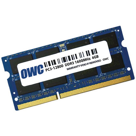 Owc 4gb 1600mhz 4 Pin Ddr3l So Dimm Pc3 Memory Module Owc1600ddr3s4gb
