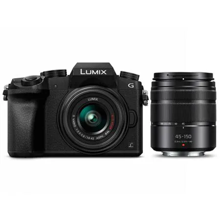 Panasonic LUMIX DMC-G7 Mirrorless Camera w/ LUMIX G Vario 14-42mm