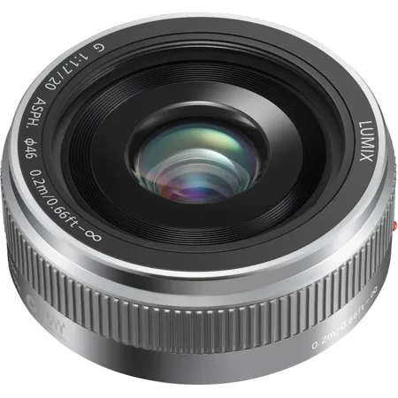 Panasonic LUMIX G 20mm f/1.7 II Aspherical Lens for Micro