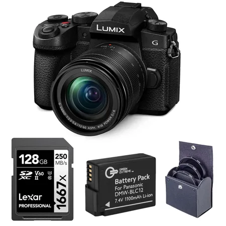 Panasonic LUMIX G97 Mirrorless Camera with Vario 12-60mm Lens