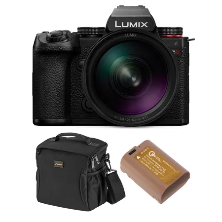 Panasonic LUMIX S5II Camera with S 24-60mm f/2.8 Lens, with