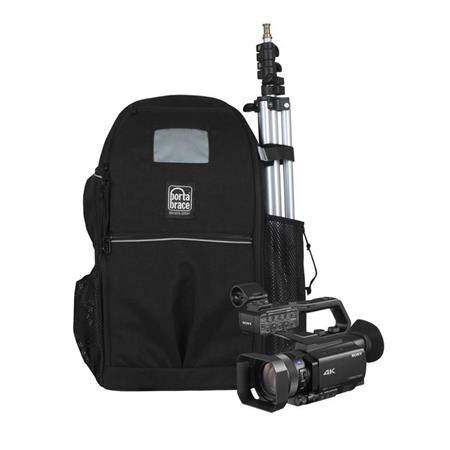 Navitech Grey and Black Camcorder Case with Carry Strap Compatible with The Sony HXR-NX80 Compact 4K 