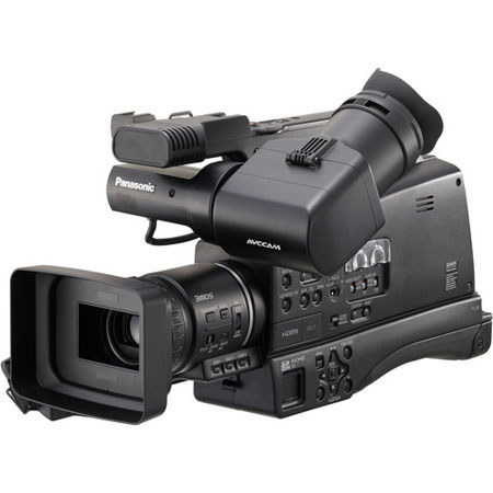 Panasonic AG-HMC80 3MOS Camcorder, Bundle w/Switronix Battery, LED Light